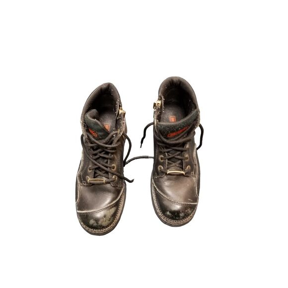 Harley Davidson leather boot dipstick